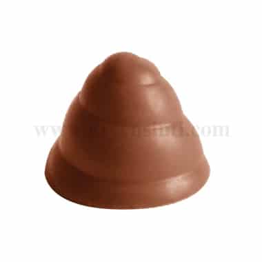 CHOCOLATE WORLD Chocolate Mould Pirouette 28 x 28 x h 21 mm