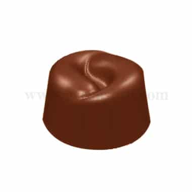 CHOCOLATE WORLD Chocolate Mould Yin Yang 26 x 26 x h 15 mm