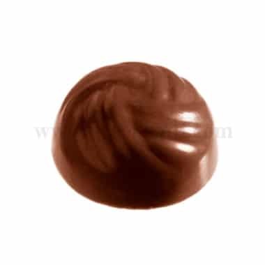 CHOCOLATE WORLD Chocolate Mould Woven Half Sphere 25 x 25 x h 11 mm