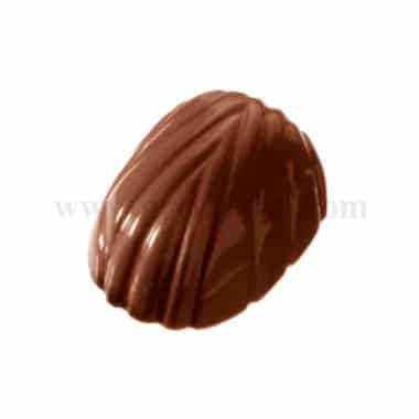 CHOCOLATE WORLD Chocolate Mould Bonbon Waved 32 x 21 x h 11 mm