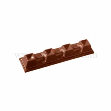 CHOCOLATE WORLD Chocolate Mould Bar 4 Cubes 116 x 27 x h 14 mm