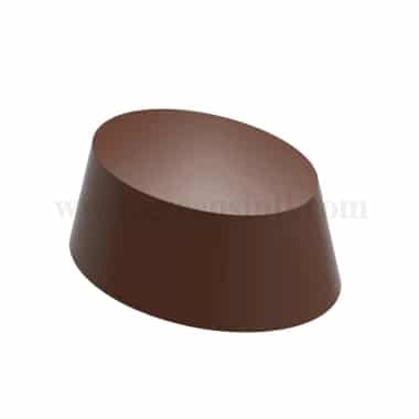 CHOCOLATE WORLD Magnetic Chocolate Mould Oval 35 x 24 x h 17 mm