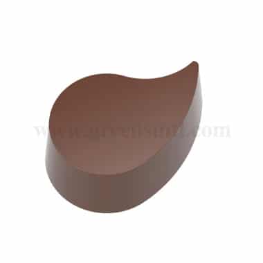 CHOCOLATE WORLD Magnetic Chocolate Mould Drop 37 x 25 x h 16 mm