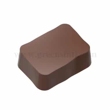 CHOCOLATE WORLD Magnetic Chocolate Mould Rectangular Enrobed 32 x 24 x h 11 mm