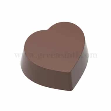CHOCOLATE WORLD Magnetic Chocolate Mould Heart 30 x 32 x h 15 mm