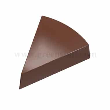 CHOCOLATE WORLD Magnetic Chocolate Mould Triangle Slice 38 x 29.5 x h 10 mm