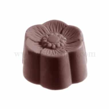 CHOCOLATE WORLD Chocolate Mould Anemone 31 x 31 x h 17 mm