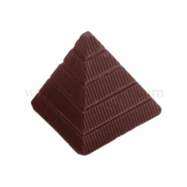 CHOCOLATE WORLD Chocolate Mould Pyramid 27 x 27 x h 29 mm
