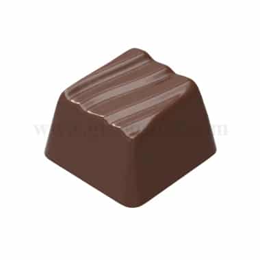 CHOCOLATE WORLD Chocolate Mould Small Block Wave 27 x 27 x h 18 mm