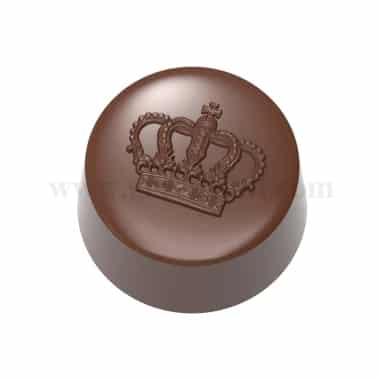 CHOCOLATE WORLD Chocolate Mould Chocolate Crown 30.5 x 30.5 x h 16.2 mm