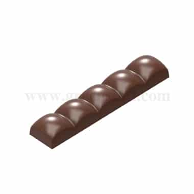 CHOCOLATE WORLD Chocolate Mould Tablet Square Sphere Alexandre Bourdeaux 117.5 x 23.5 x h 14 mm