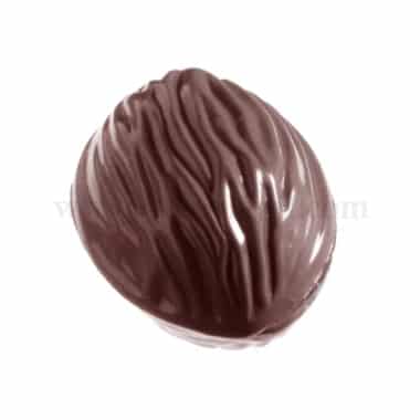 CHOCOLATE WORLD Chocolate Mould Nut Dubble 37 x 29 x h 14 mm