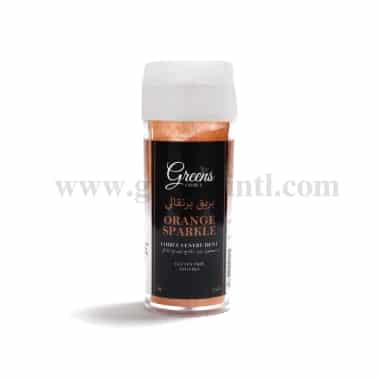 GREENS CHOICE Edible Lustre Dust Orange Sparkle 5 g