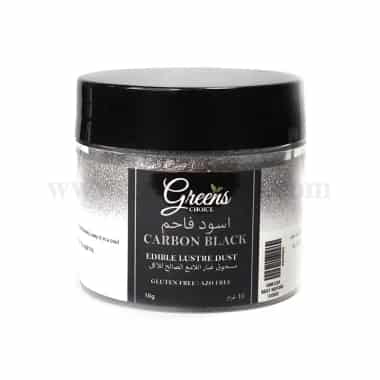 GREENS CHOICE Edible Lustre Dust Carbon Black 10 g