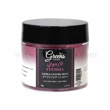 GREENS CHOICE Edible Lustre Dust Fuchsia 10 g