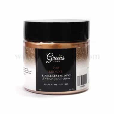 GREENS CHOICE Edible Lustre Dust Bronze 25 g