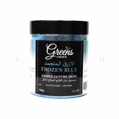 GREENS CHOICE Edible Lustre Dust Frozen Blue 100 g