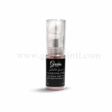 GREENS CHOICE Edible Lustre Dust Pump Spray Valentine Pink 10 g