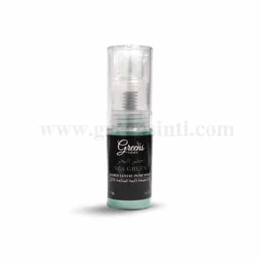 GREENS CHOICE Edible Lustre Dust Pump Spray Sea Green 10 g