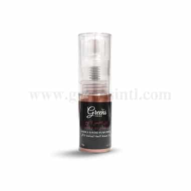 GREENS CHOICE Edible Lustre Dust Pump Spray Sparkle Red Brown 10 g