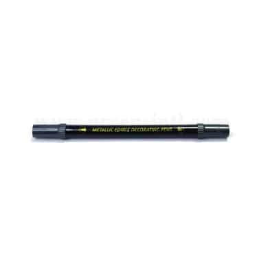 GREENS CHOICE Edible Ink Metallic Decorating Pen Dark Silver