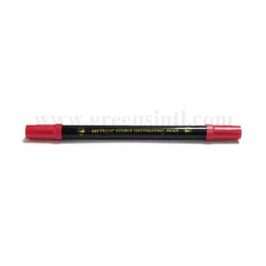 GREENS CHOICE Edible Ink Metallic Decorating Pen Red