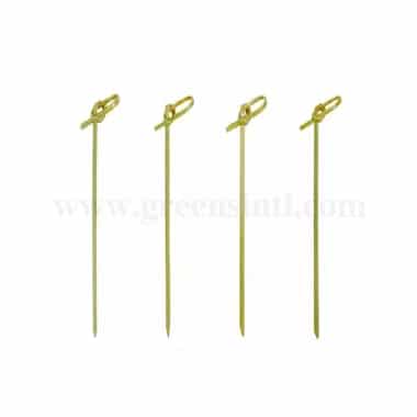 GREENS CHOICE Knot Skewer 120 mm-100 Pcs