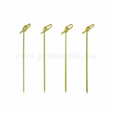 GREENS CHOICE Knot Skewer 150 mm-100 Pcs