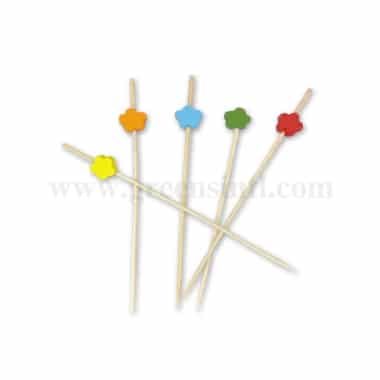 GREENS CHOICE Fruit Picks Flower 12 cm-100 Pcs