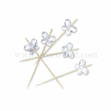 GREENS CHOICE Fruit Picks Butterfly 120 mm -100 Pcs