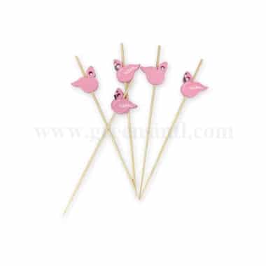 GREENS CHOICE Fruit Picks Swan 120 mm-100 Pcs