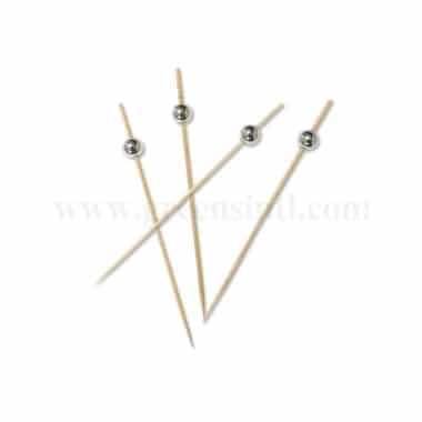 GREENS CHOICE Fruit Picks Silver 120 mm-100 Pcs