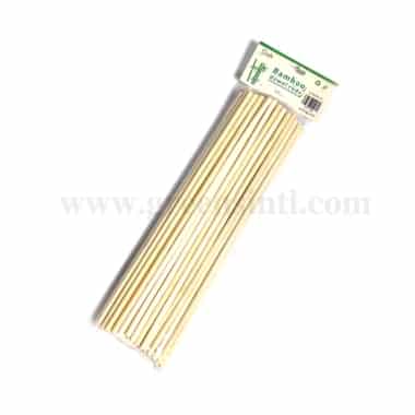 GREENS CHOICE Bamboo Dowel Rods D 6 x h 300 mm-50 Pcs