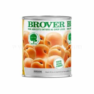 BROVER Whole Mini Apricots 850 ml