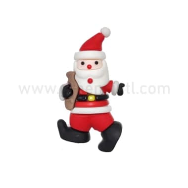 Santa with Small Bag 60 x 40 mm