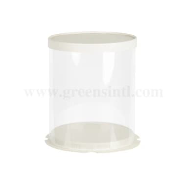 White D 34 x H 40 cm