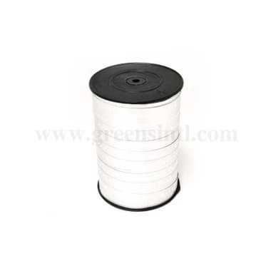 GREENS CHOICE Gift Ribbon Silver With Dot 228 m x 10 mm