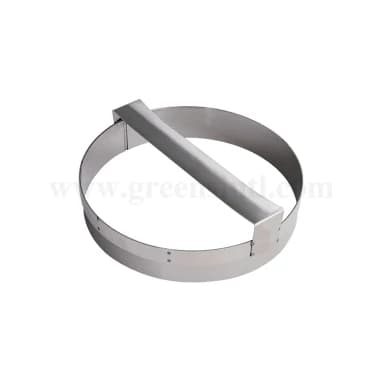 GOBEL plain round Cutter with handle Galette des Rois D220 x h42 mm
