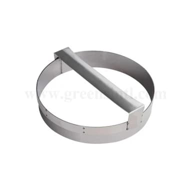 GOBEL plain round Cutter with handle Galette des Rois D260 x h42 mm