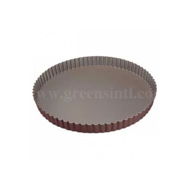 GOBEL Non-stick Round fluted pie dish D220/200 x h25 mm