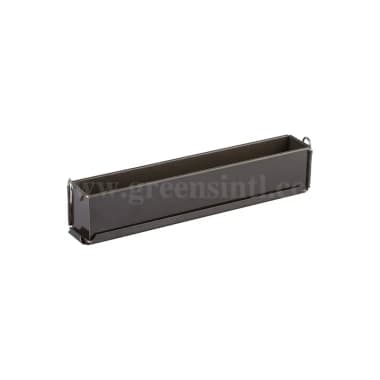 GOBEL Non-stick Plain long pâté (mini) hinged Removable base -500 x 40 x 60 mm