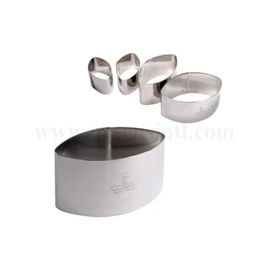 GOBEL Stainless Steel Pastry Cutter - Calisson - 70 x 38 x 40 mm
