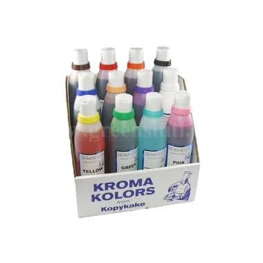 KOPYKAKE Kroma Kolor Set 4 oz.(118ml)-12 Pcs + Cleaner