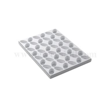 MARTELLATO Mould for Mignon Oval 53 x 32 x h 25 mm-48 Pcs