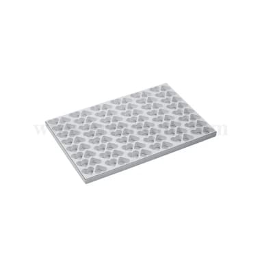 MARTELLATO Mould for Mignon Heart 48 x 44 x h 25 mm-96 Pcs
