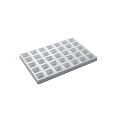 MARTELLATO Plastic Mould For Monoportions Square 59 x 59 x h 40 mm-35 Pcs