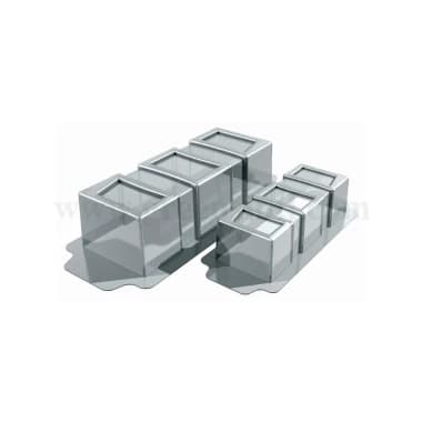  250x95xh62mm and 180x68xh55mm