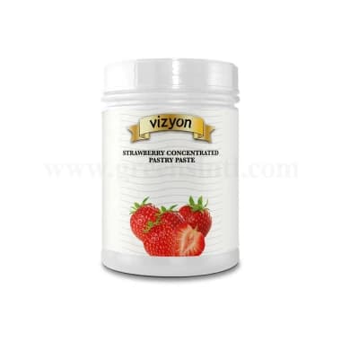 VIZYON Concentrated Pastry Paste Strawberry 2.5 Kg