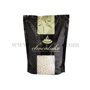 CHOCOLAKE Décor Rizo White 4mm 1 Kg