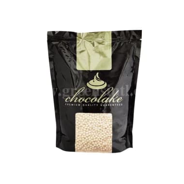 CHOCOLAKE Décor Rizo Pearl White Small 1 Kg